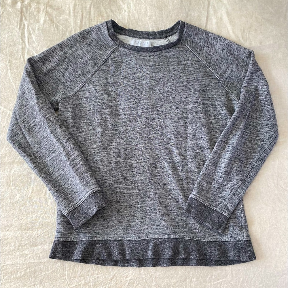 Everlane Gray Crew Neck Sweatshirt